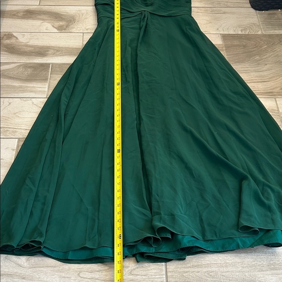 Allure Bridals Strapless Emerald Gown #1221 - Picture 7 of 9